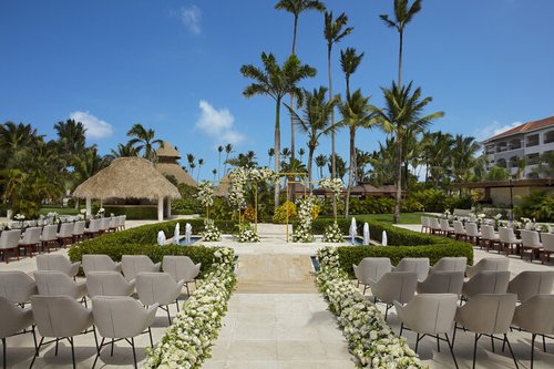 Secrets Royal Beach Wedding Ceremony